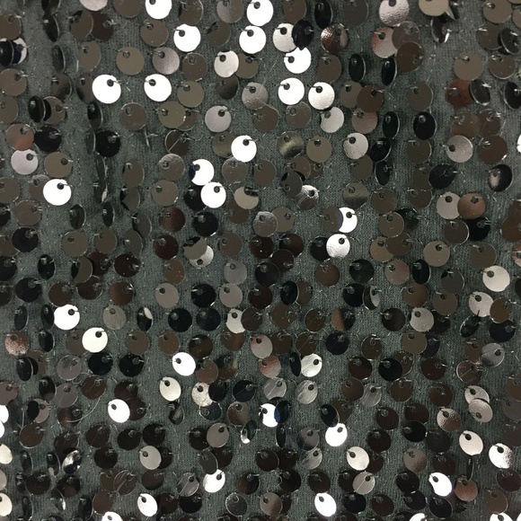 Modern Metallica Ave split side sequin tank 22 24 - Picture 6 of 6